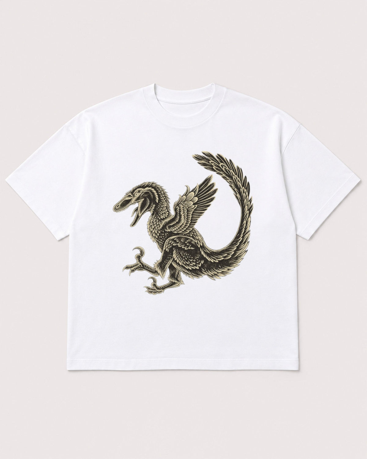 Mockup Boxy Heavyweight Tee White product