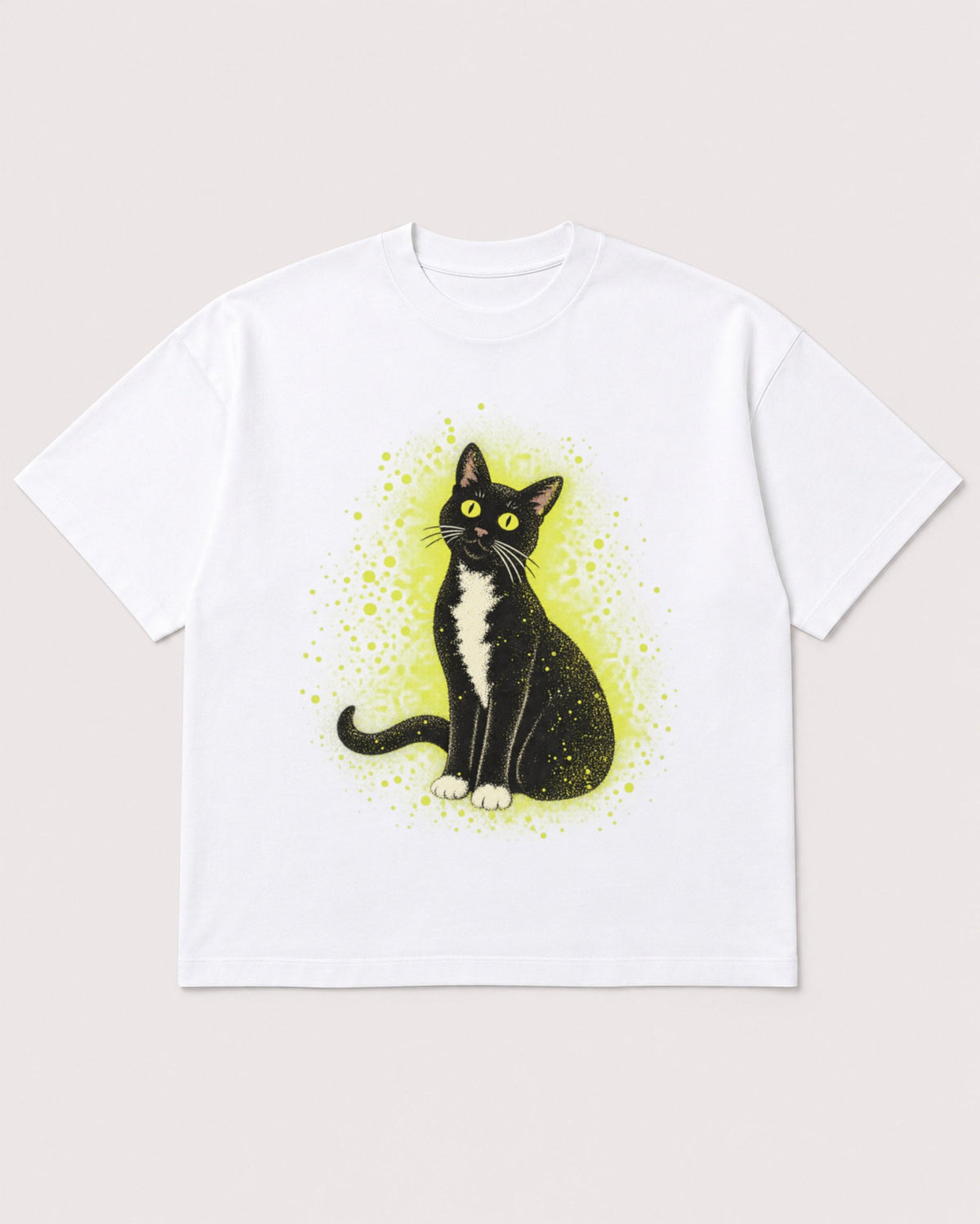 Mockup Boxy Heavyweight Tee White product