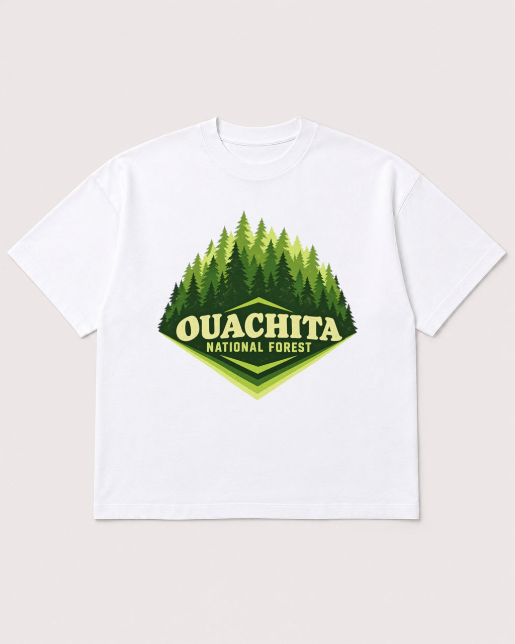 Mockup Boxy Heavyweight Tee White product