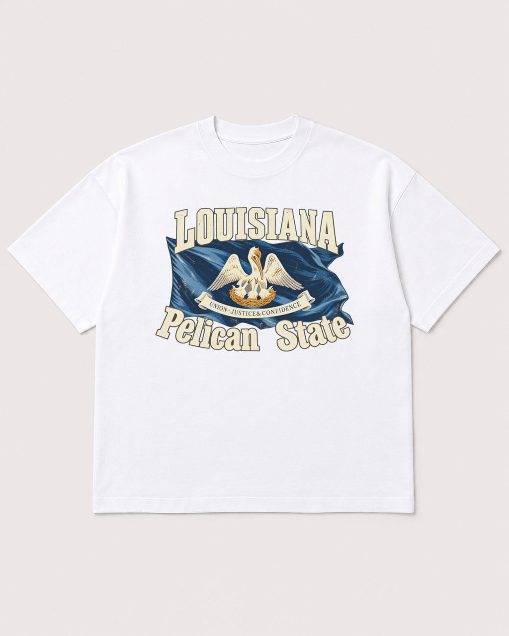 Mockup Boxy Heavyweight Tee White product