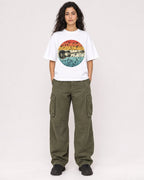 Mockup Boxy Heavyweight Tee White female full-body 07