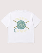 Mockup Boxy Heavyweight Tee White product