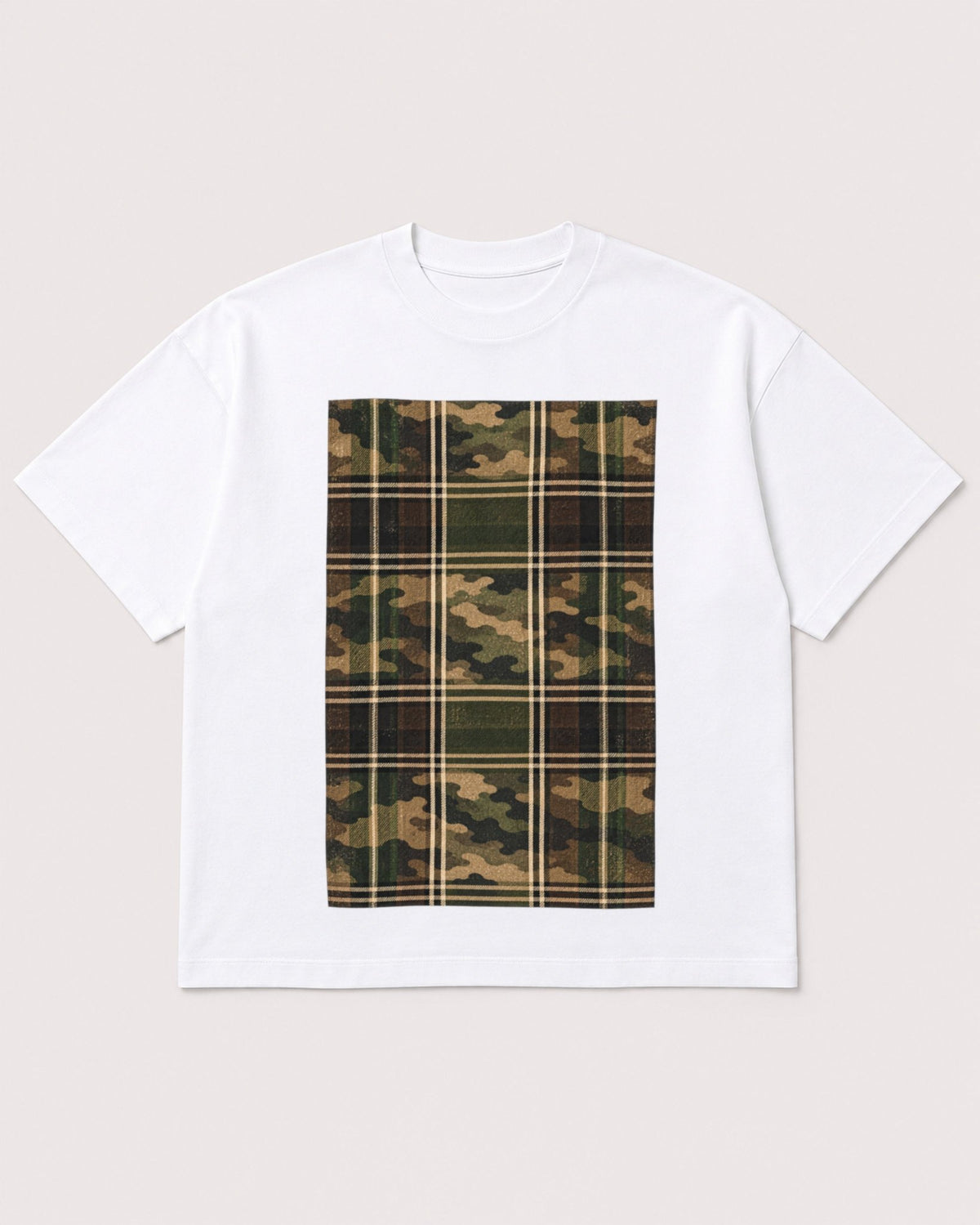 Mockup Boxy Heavyweight Tee White product