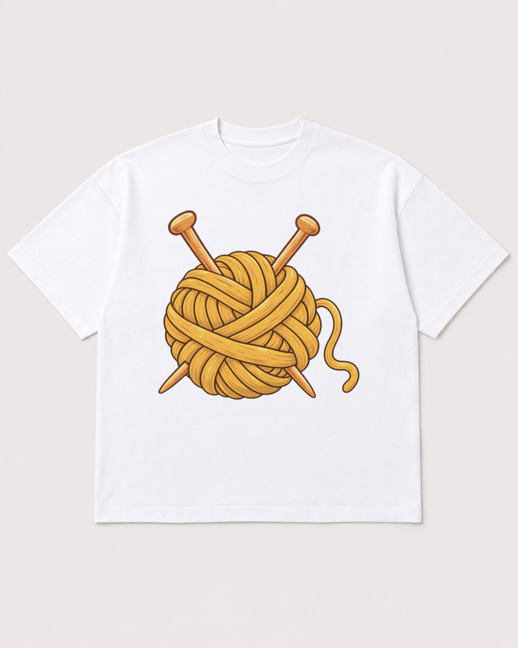 Mockup Boxy Heavyweight Tee White product