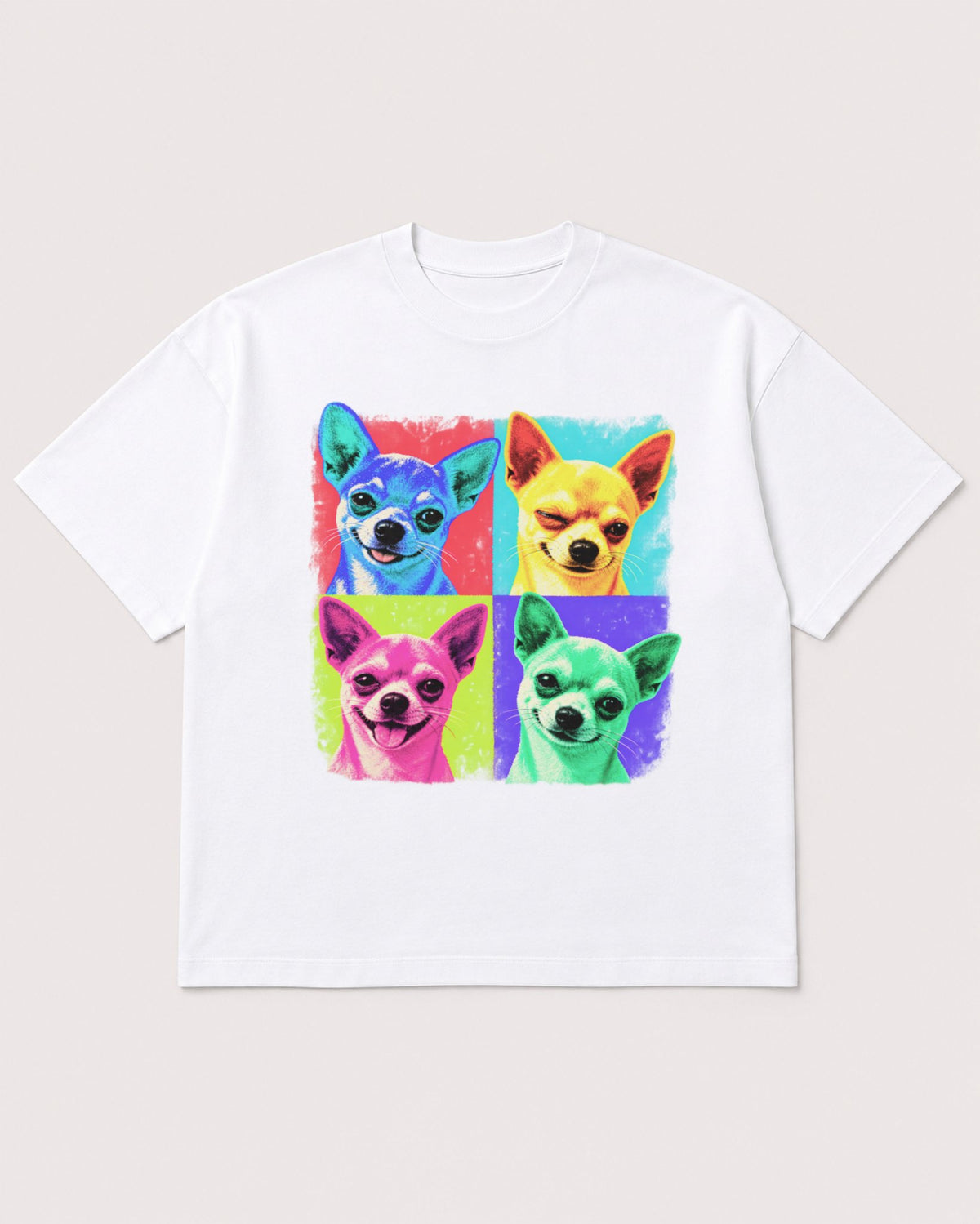 Mockup Boxy Heavyweight Tee White product