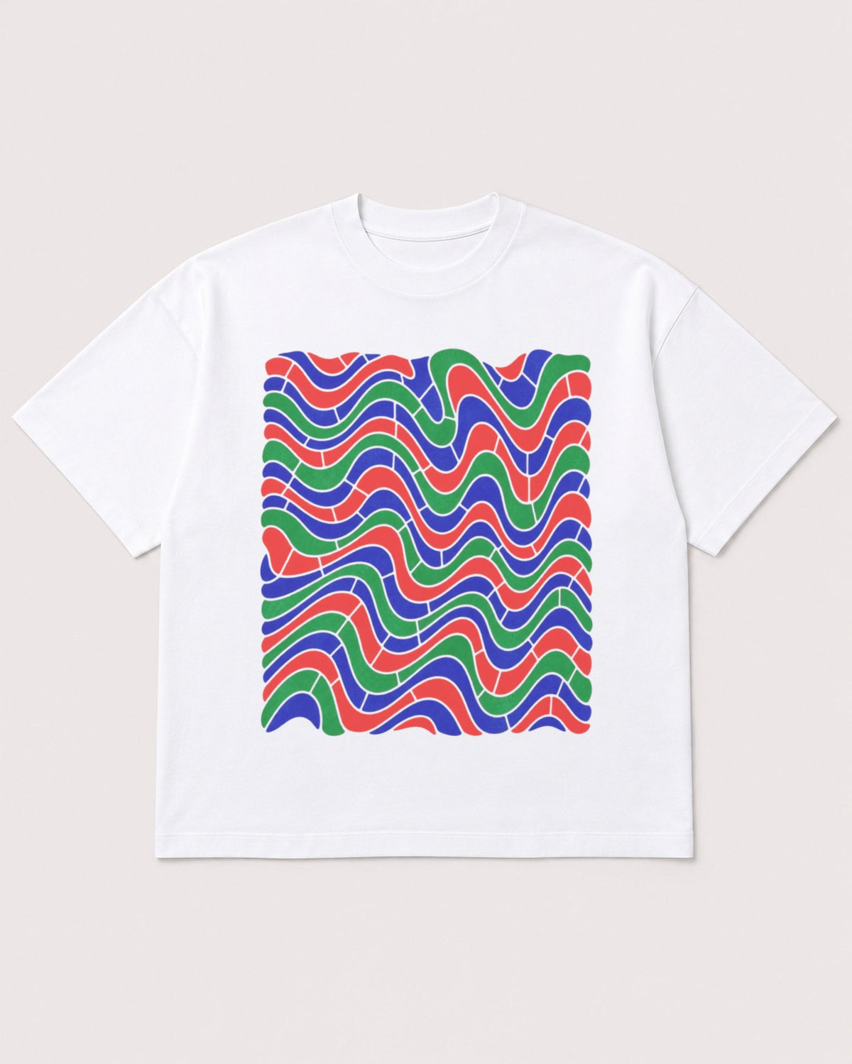 Mockup Boxy Heavyweight Tee White product