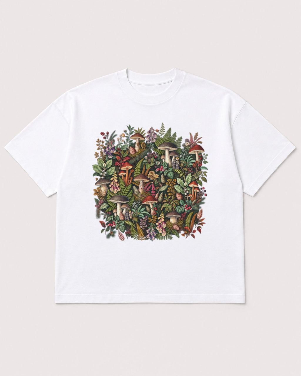 Mockup Boxy Heavyweight Tee White product