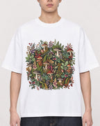 Mockup Boxy Heavyweight Tee White male close-up 01