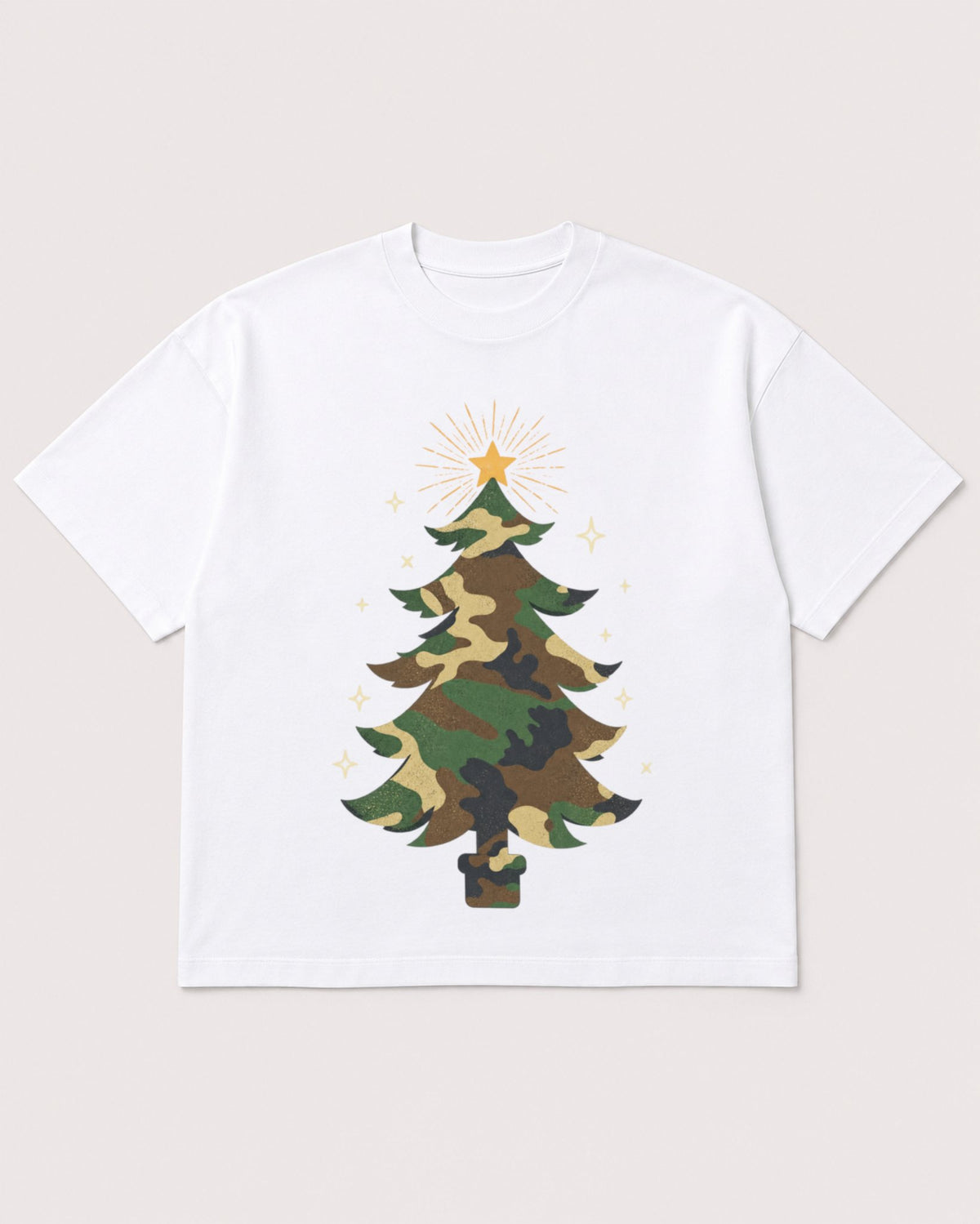 Mockup Boxy Heavyweight Tee White product