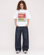 Mockup Boxy Heavyweight Tee White female full-body 09