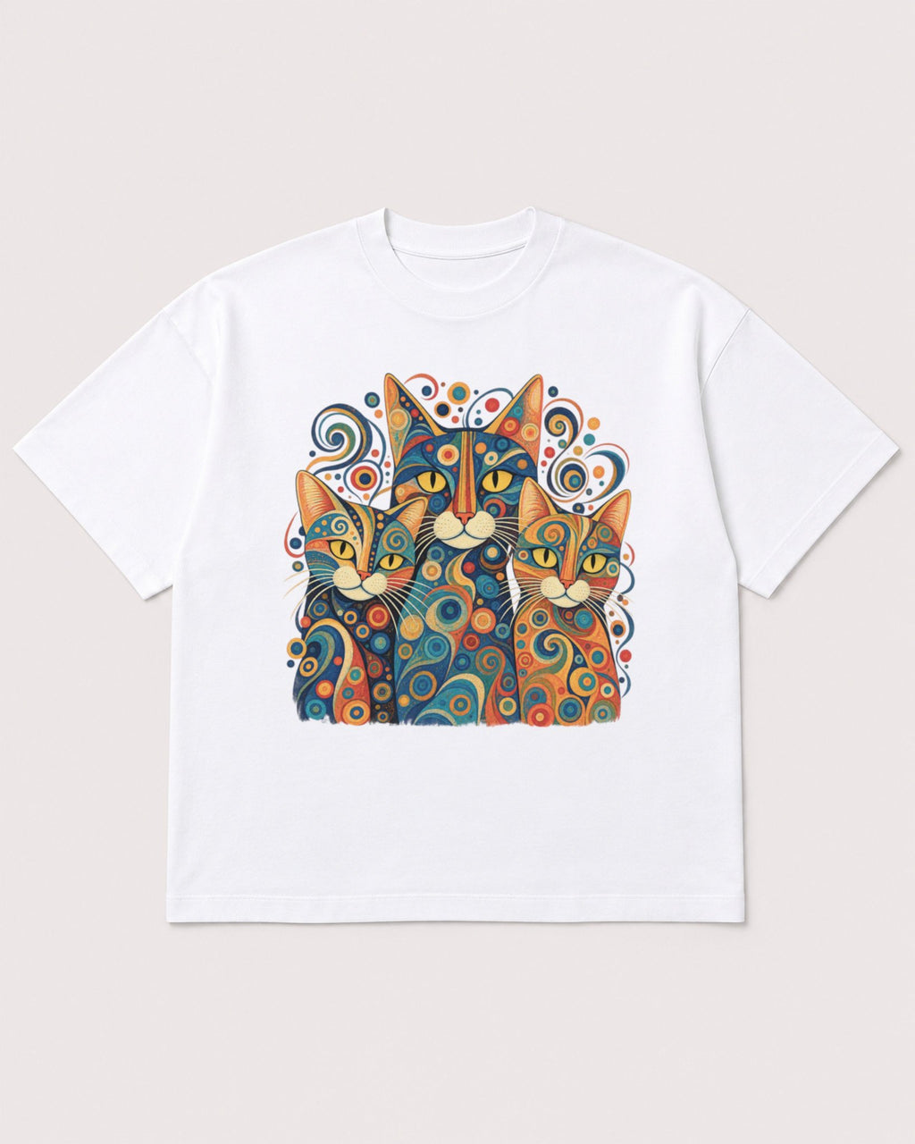 Mockup Boxy Heavyweight Tee White product