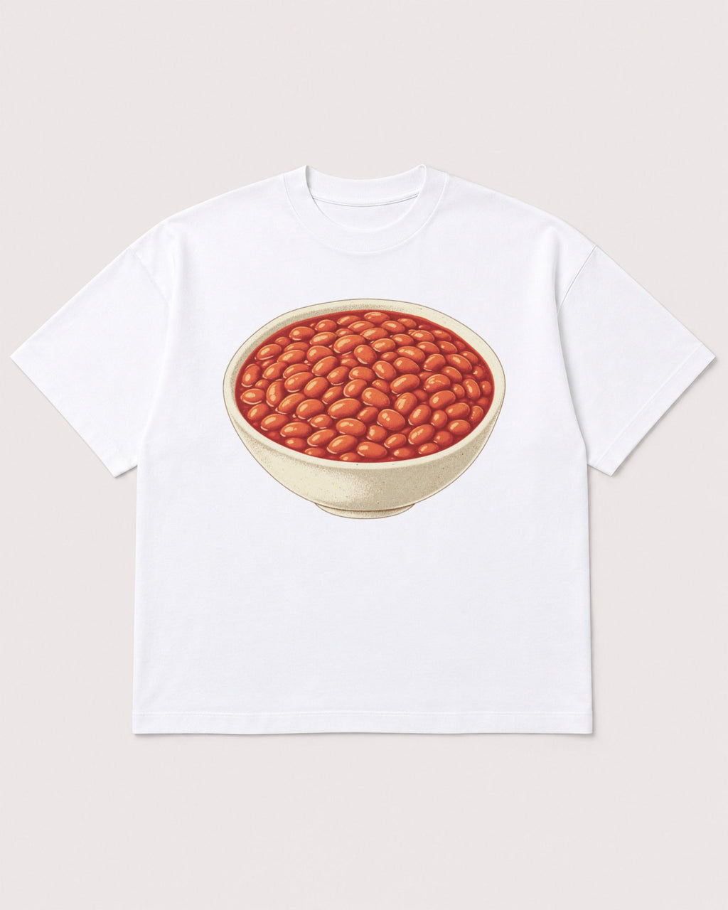 Mockup Boxy Heavyweight Tee White product