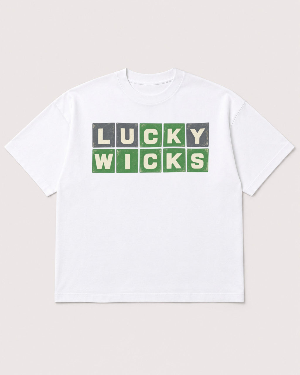 Mockup Boxy Heavyweight Tee White product