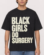 Mockup Boxy Heavyweight Tee Black male close-up 06