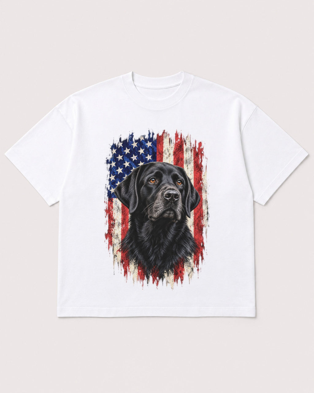 Mockup Boxy Heavyweight Tee White product