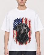 Mockup Boxy Heavyweight Tee White male close-up 01