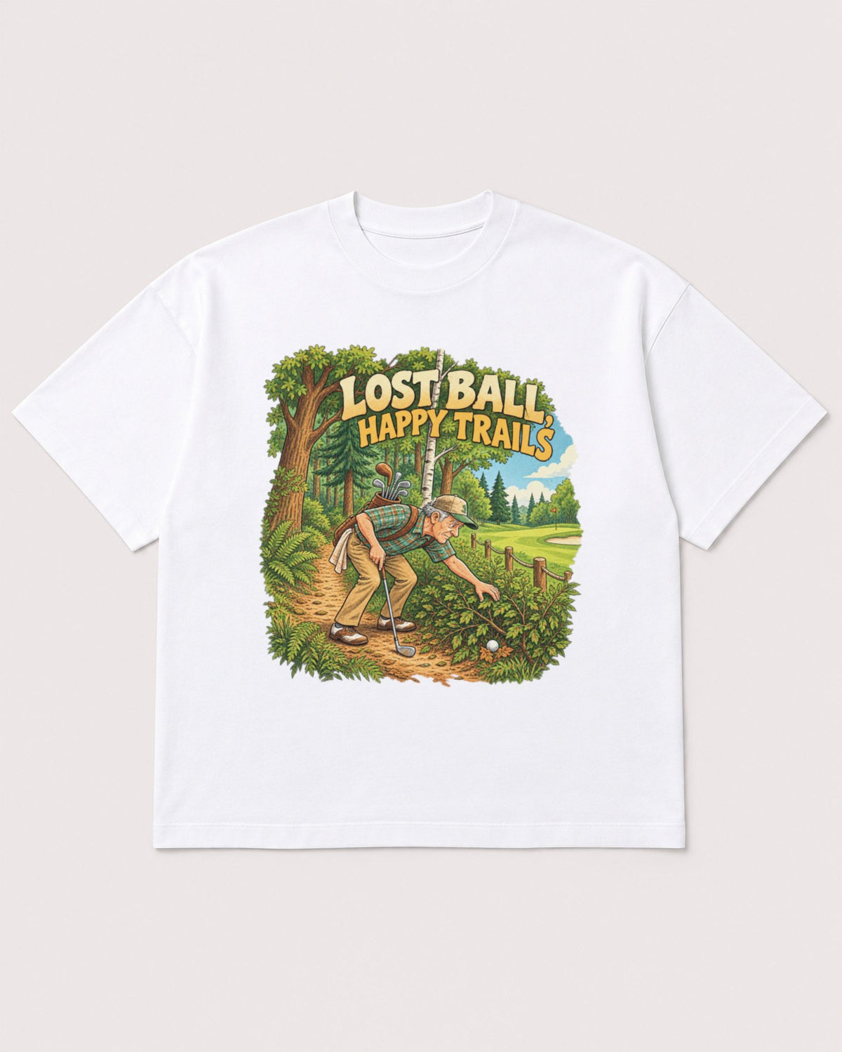 Mockup Boxy Heavyweight Tee White product