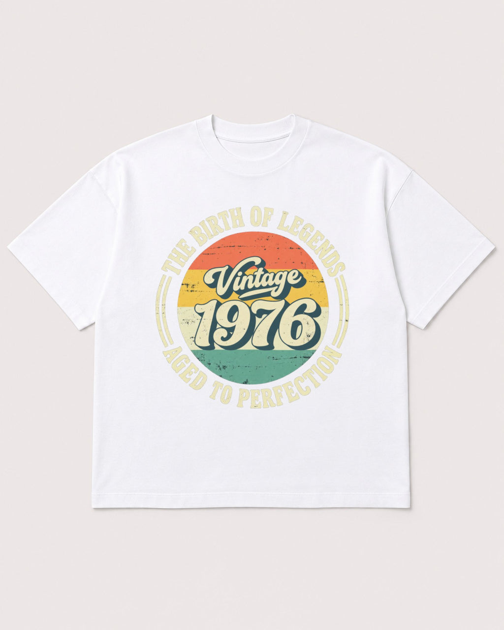 Mockup Boxy Heavyweight Tee White product