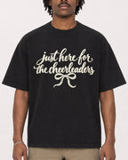 Mockup Boxy Heavyweight Tee Black male close-up 04