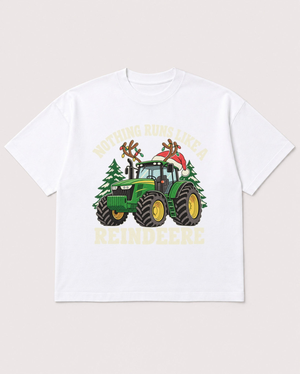 Mockup Boxy Heavyweight Tee White product