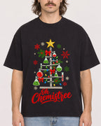 Mockup Boxy Heavyweight Tee Black male close-up 49