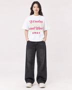 Mockup Boxy Heavyweight Tee White female full-body 03