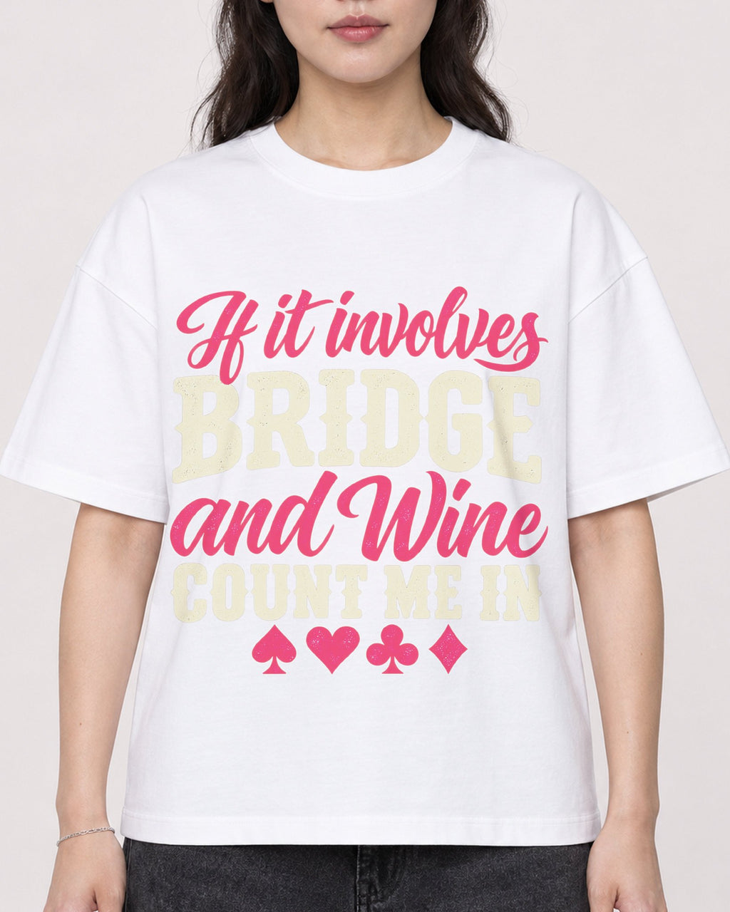 Mockup Boxy Heavyweight Tee White female close-up 03