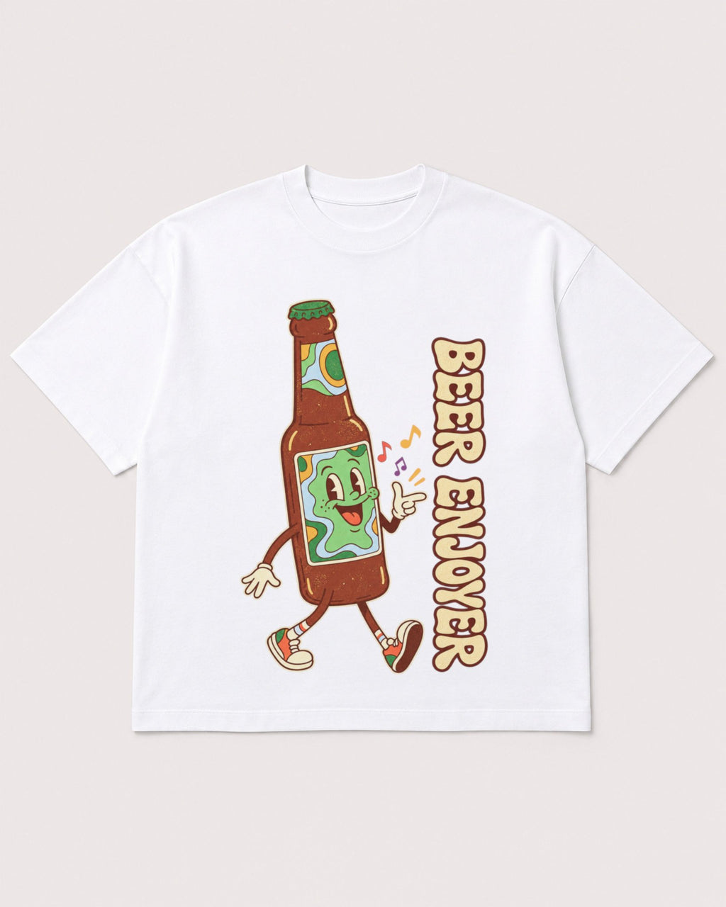 Mockup Boxy Heavyweight Tee White product