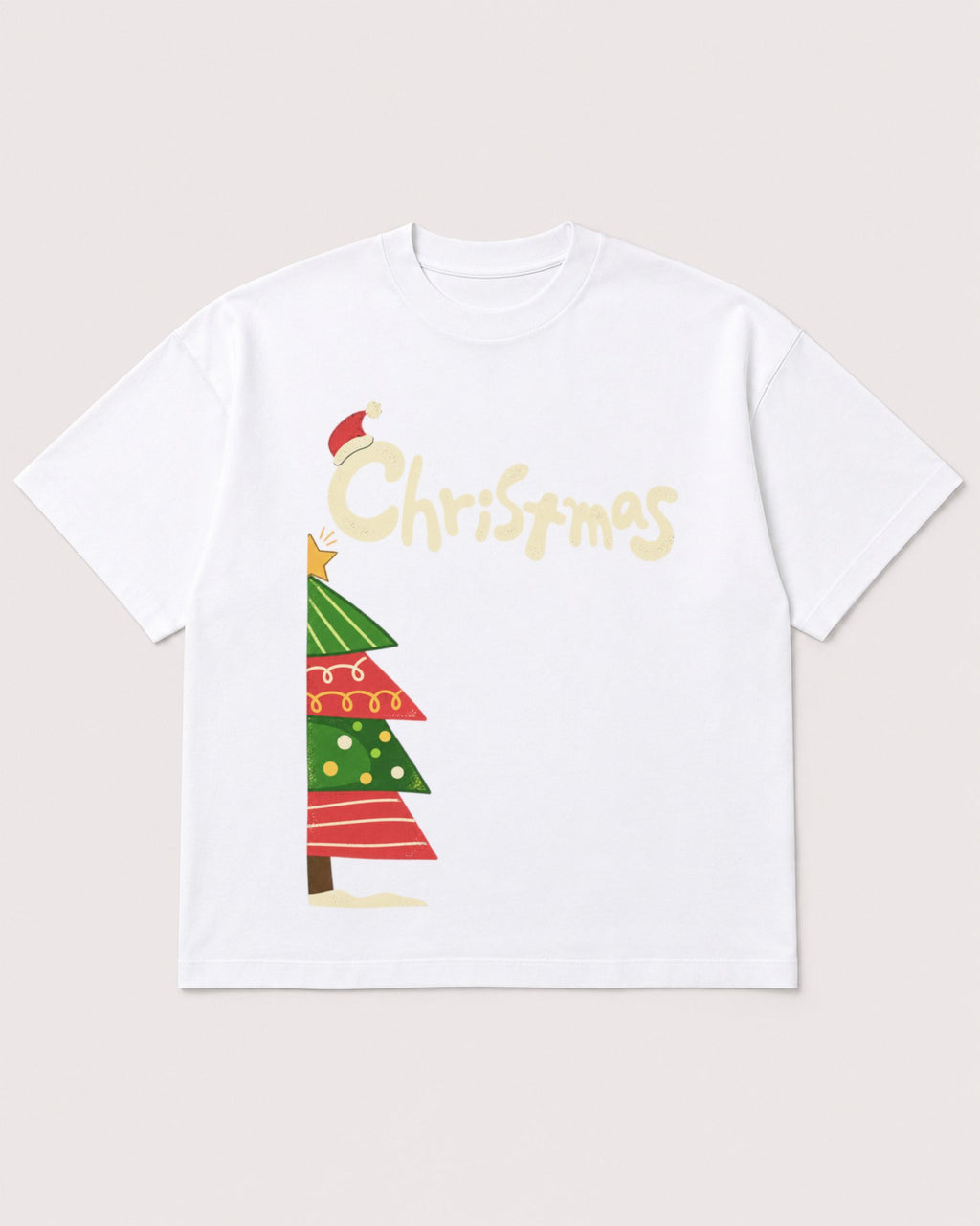 Mockup Boxy Heavyweight Tee White product