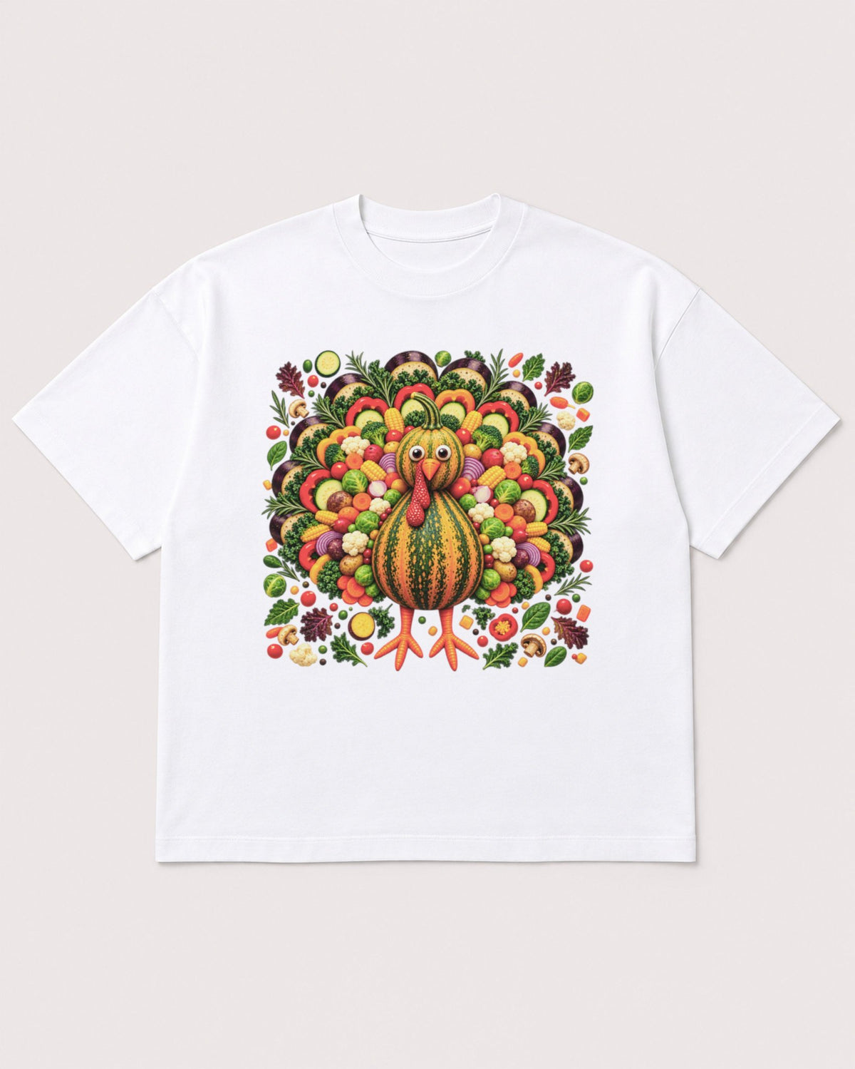 Mockup Boxy Heavyweight Tee White product