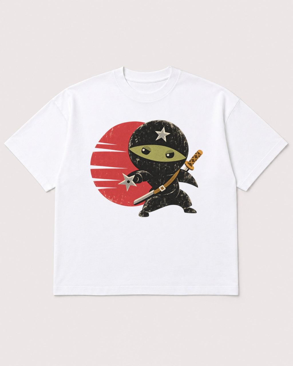 Mockup Boxy Heavyweight Tee White product
