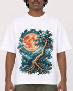 Mockup Boxy Heavyweight Tee White male close-up 04