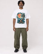 Mockup Boxy Heavyweight Tee White male full-body 04