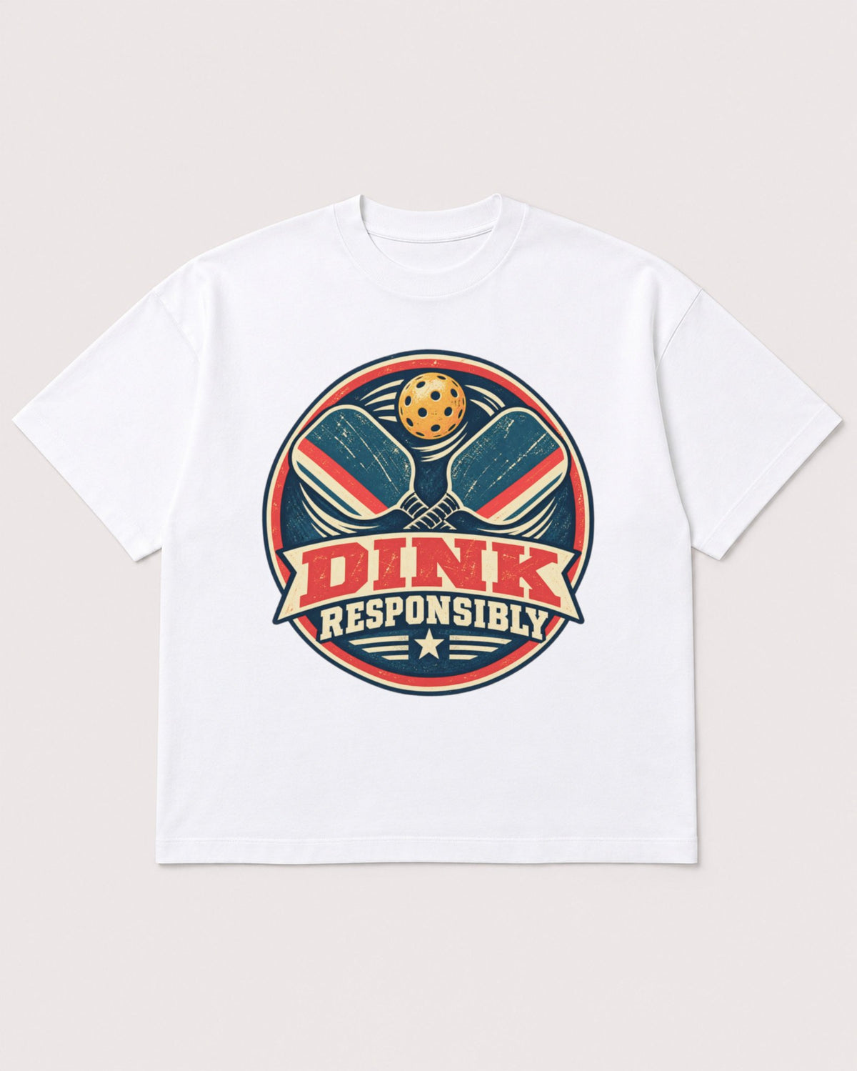 Mockup Boxy Heavyweight Tee White product