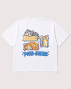 Mockup Boxy Heavyweight Tee White product