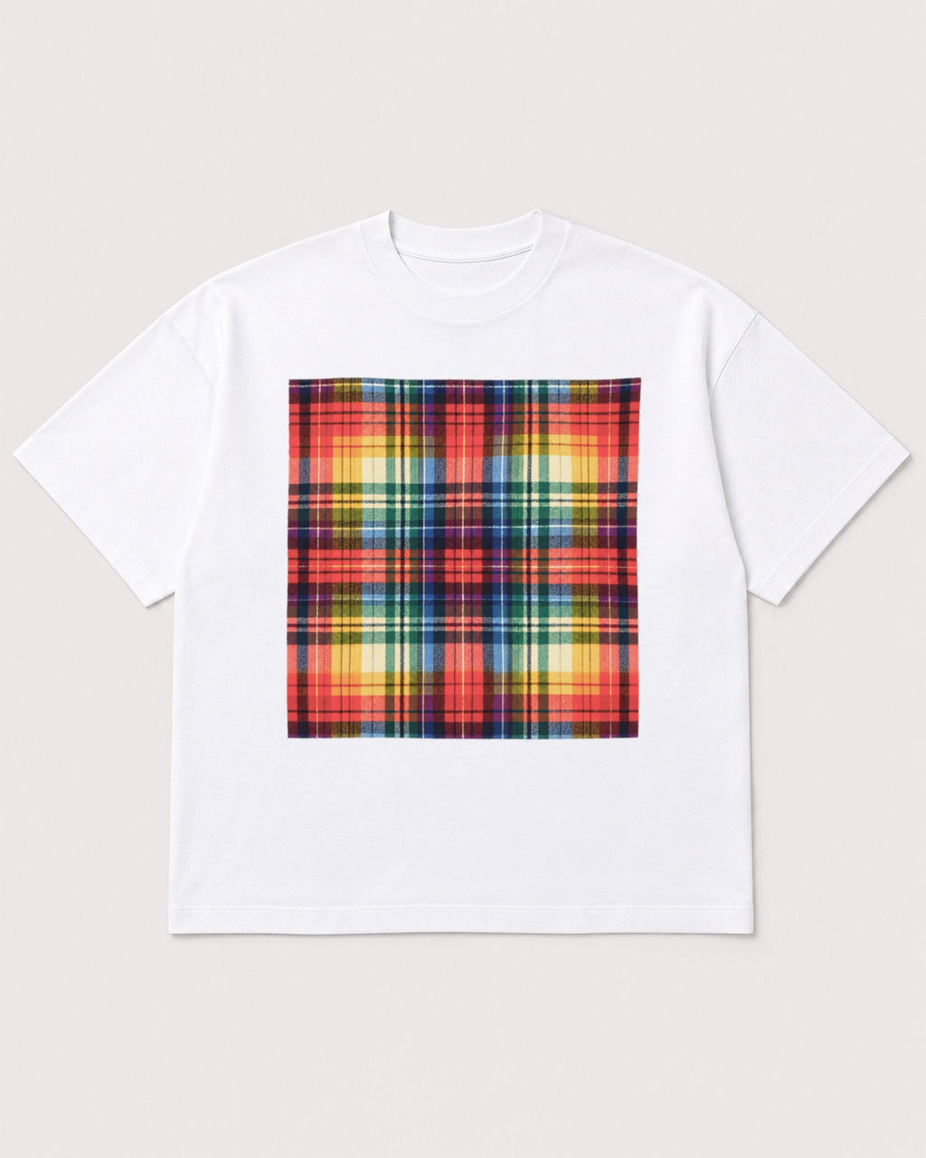 Mockup Boxy Heavyweight Tee White product