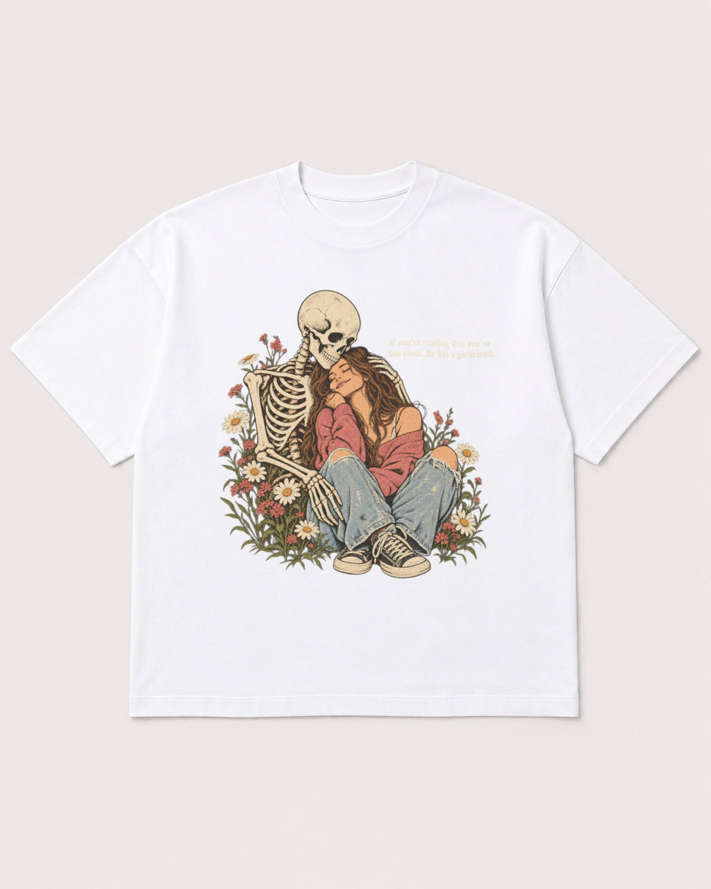 Mockup Boxy Heavyweight Tee White product