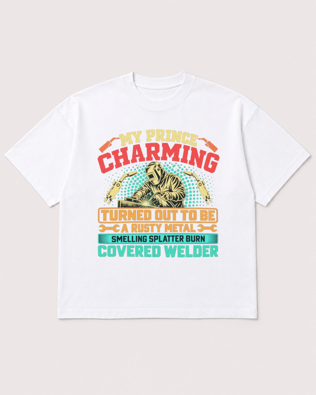 Mockup Boxy Heavyweight Tee White product
