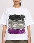 Mockup Boxy Heavyweight Tee White female close-up 42