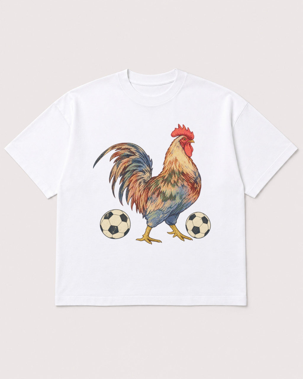 Mockup Boxy Heavyweight Tee White product