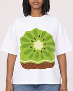 Mockup Boxy Heavyweight Tee White female close-up 15