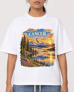 Mockup Boxy Heavyweight Tee White female close-up 16