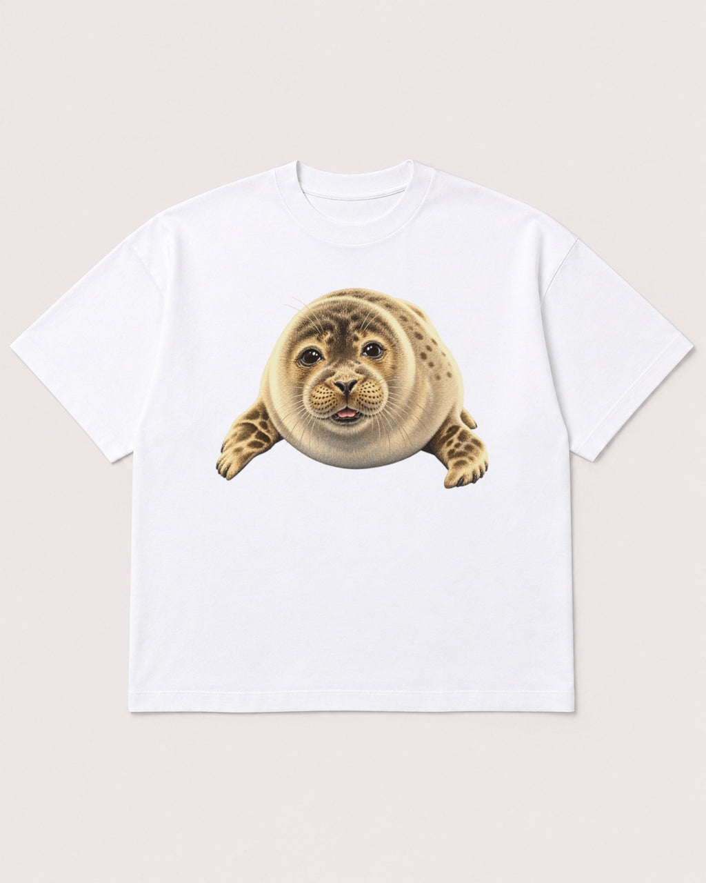 Mockup Boxy Heavyweight Tee White product