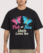 Mockup Boxy Heavyweight Tee Black male close-up 36