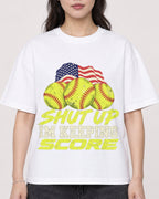 Mockup Boxy Heavyweight Tee White female close-up 03