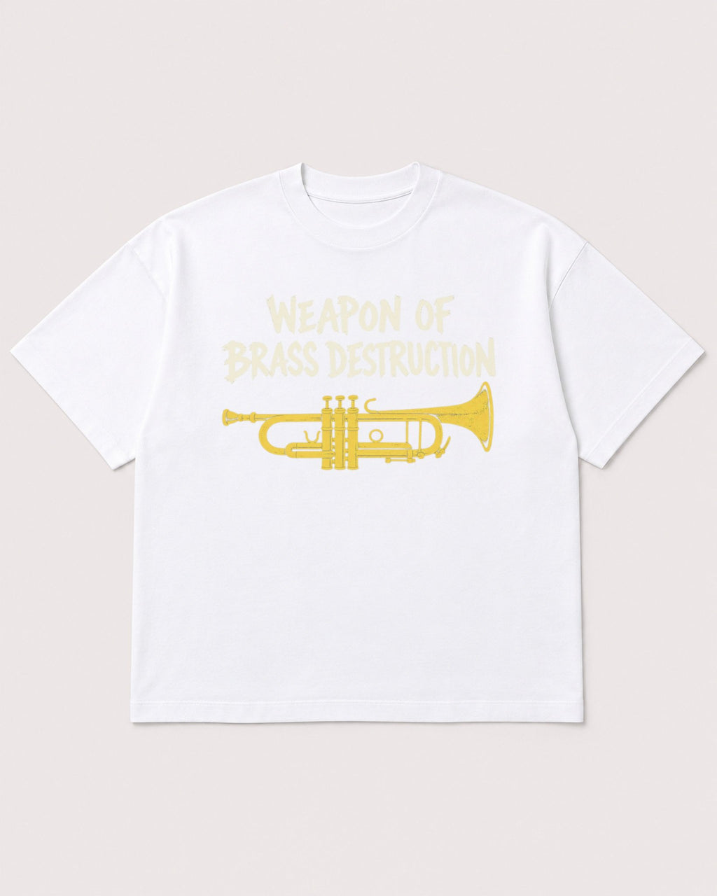 Mockup Boxy Heavyweight Tee White product