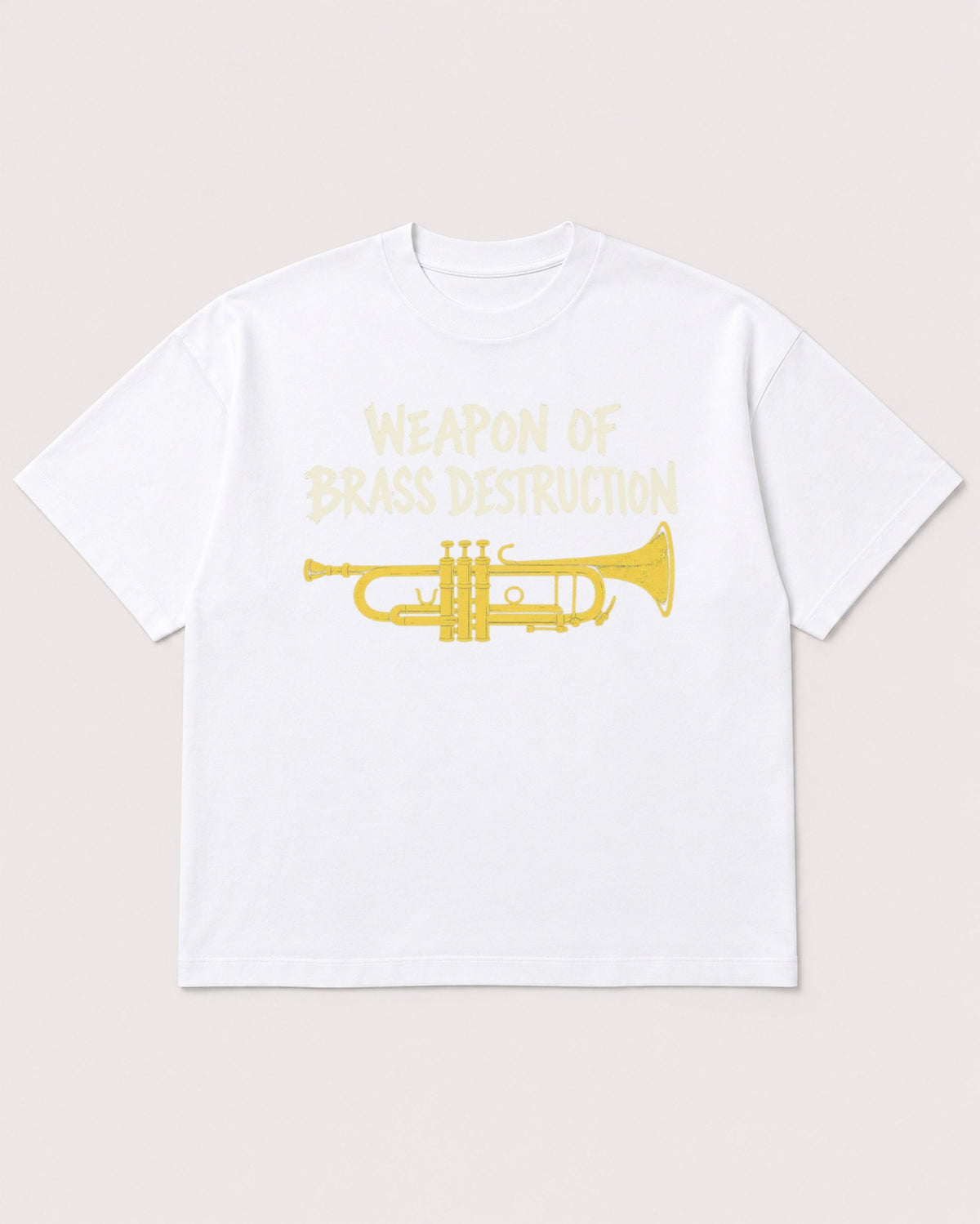 Mockup Boxy Heavyweight Tee White product