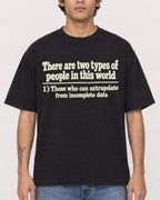 Mockup Boxy Heavyweight Tee Black male close-up 06
