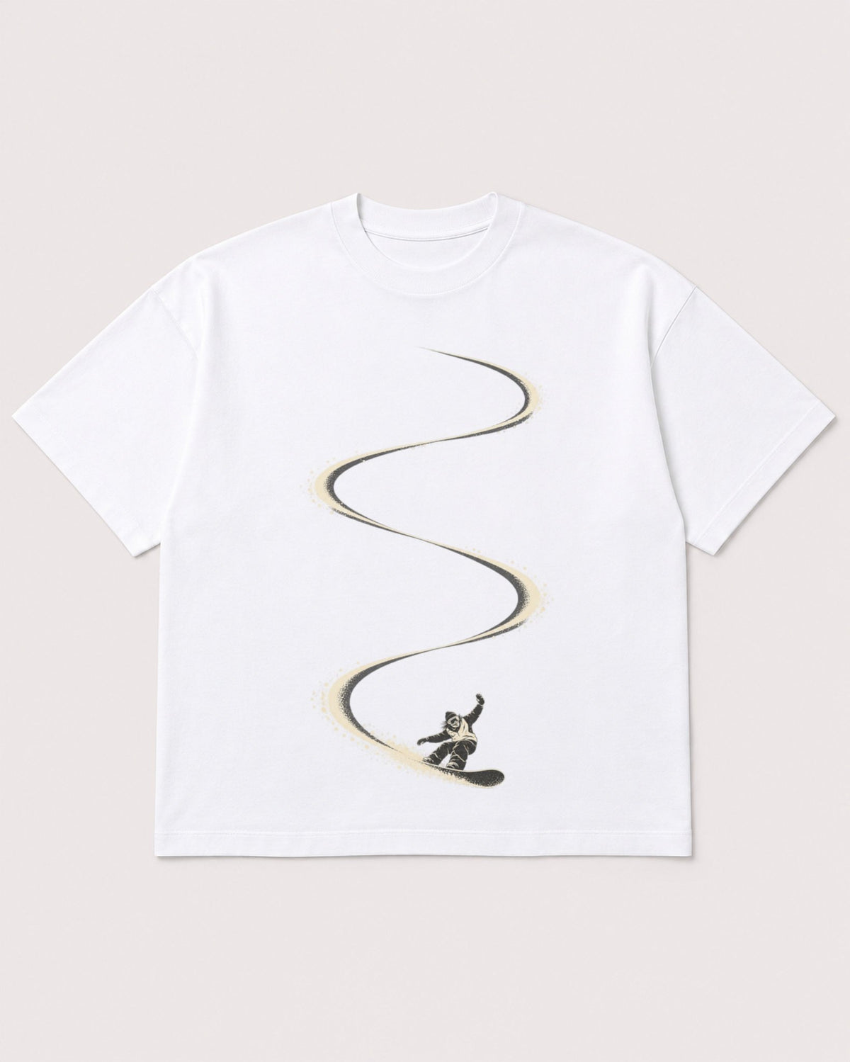 Mockup Boxy Heavyweight Tee White product
