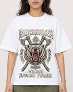 Mockup Boxy Heavyweight Tee White female close-up 02